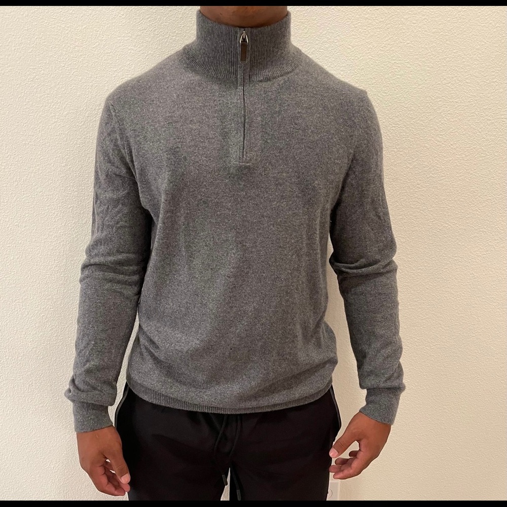 Mantovani studio, men sweaters 100% Italian cashmere size M